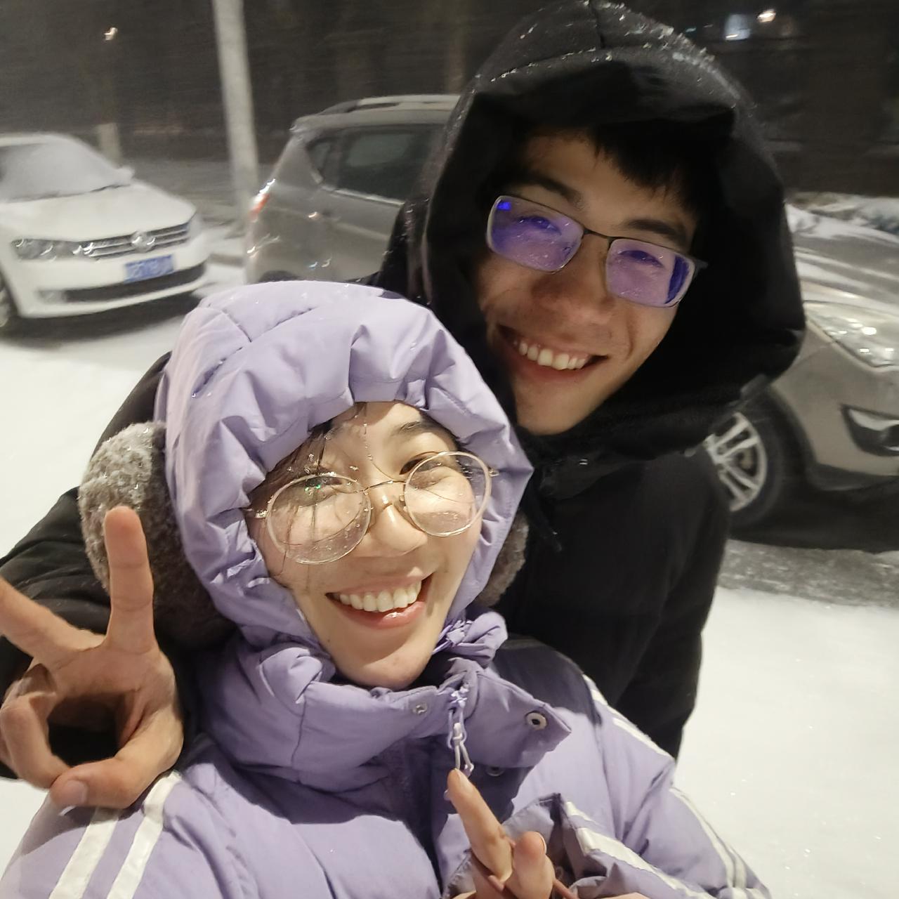 下雪啦❄❄❄